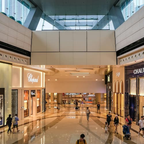 mall construction by Bait Alnoukhada contracting and general maintenance